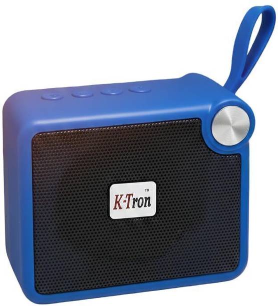 K-TRON FM Bluetooth Speaker with USB Port, Portable Audio Player for Mobile Phone 10 W Bluetooth Home Audio Speaker