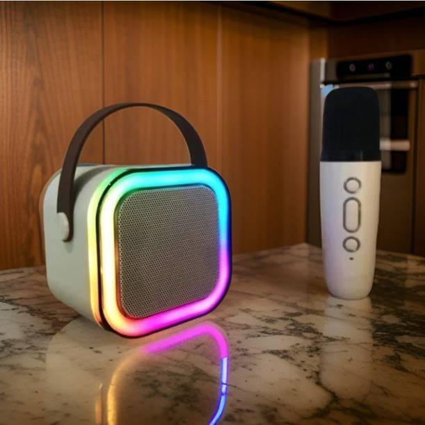 TOYTOT Kids Singing Karaoke Set with Speaker & Mic – Fun Party Music Toy 5.6 W Bluetooth Home Audio Speaker