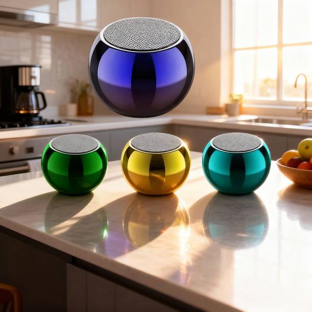 Pax Solutions Mini Wireless Bluetooth Speaker with Wireless Power Button Controlled 50 W Bluetooth Home Audio Speaker