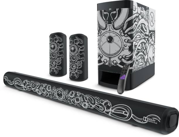 ZEBRONICS Juke bar 9400(Designed by Santanu Hazarika)Optical in,AUX, BT,USB in,LED Display 525 W Bluetooth Soundbar