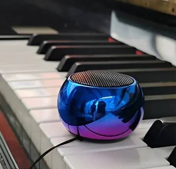 PARADISEECOM Portable Bluetooth Mini Speaker Dynamic Metal Sound G26 5 W Bluetooth Speaker