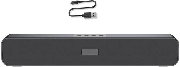 Soroo Future Stereo Soundbar for Phone/TV/Laptop/Tablets/Projectors, Multi Modes Aux 16 W Bluetooth Home Audio Speaker