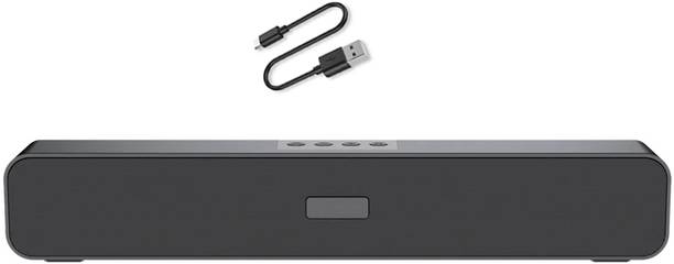 RZW Stereo Soundbar for Phone/TV/Laptop/Tablets/Projectors, Multi Modes Aux 16 W Bluetooth Home Audio Speaker