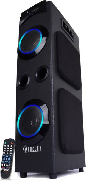 Bencley LEGACY-2 DOUBLE WOOFER With Multi-Color Neon Lights 115 W Bluetooth Tower Speaker