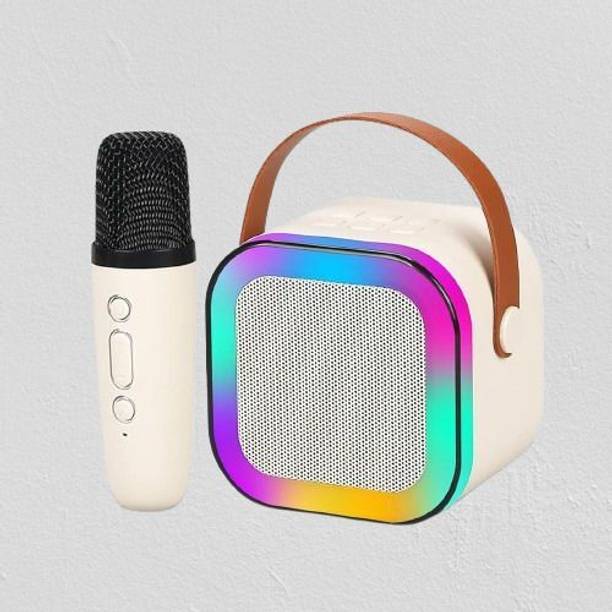 Xo professional Mini Karaoke Speaker & 6 Sound Effects Pairing | Long Battery Life Pack of One 5.6 W Bluetooth Home Audio Speaker