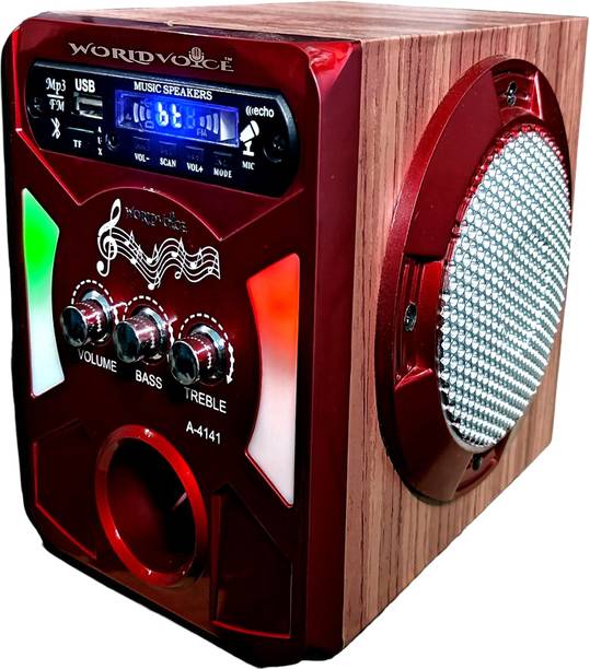 world voice Gold Series WV-4141BTM Bluetooth HI-FI MINI Home Theater with Woofer 60 W Bluetooth Home Audio Speaker