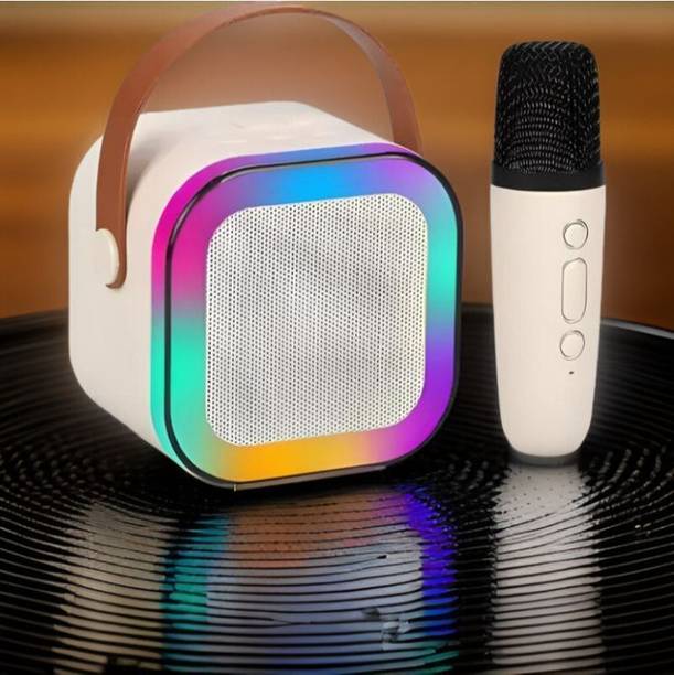 Raptor Karaoke Speaker K12: Party POP Wireless Bluetooth Speaker with Mic, RGB 580 10 W Bluetooth Home Audio Speaker