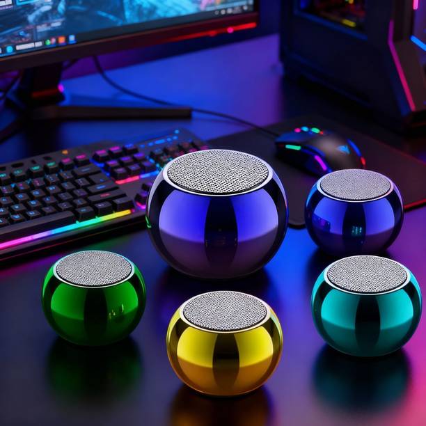 Pax Solutions Mini Wireless Bluetooth Speaker with Wireless Power Button Controlled 50 W Bluetooth Home Audio Speaker