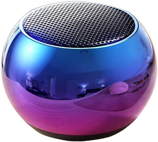 Rhobos Portable Bluetooth Mini Speaker – High Bass Metal Sound 5 W Bluetooth Home Audio Speaker