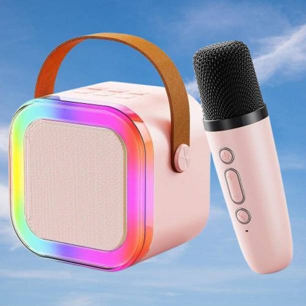 FYDs Mini Karaoke Speaker/ 6 Sound Effects /Pairing Long Battery Life Pack Of 1 5.6 W Bluetooth Home Audio Speaker