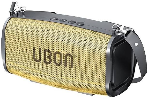 electricbass ubon SP 47 bluetooth wireless speaker gold addition 10 W Bluetooth Home Audio Speaker
