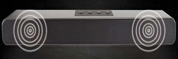 XVEP Aavante Bar E91 with 25W RMS, Dual Passive Radiatior & 7 Hours Playback 16 W Bluetooth Home Audio Speaker