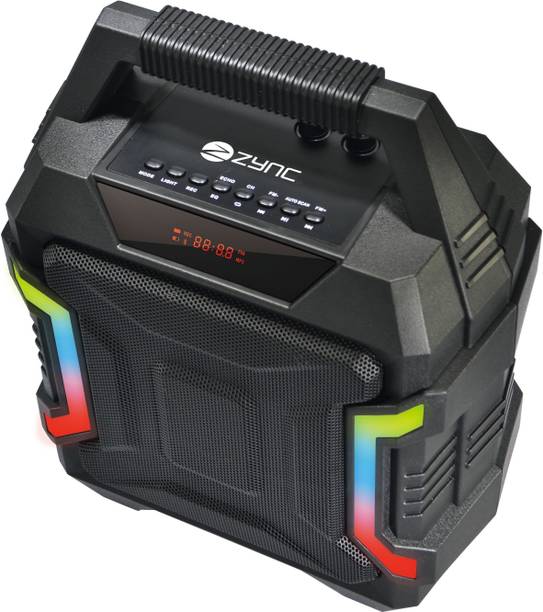 Zync Karaoke With Wireless Mic Outdoor & Indoor Party Portable USB,AUX 32 W Bluetooth Home Audio Speaker