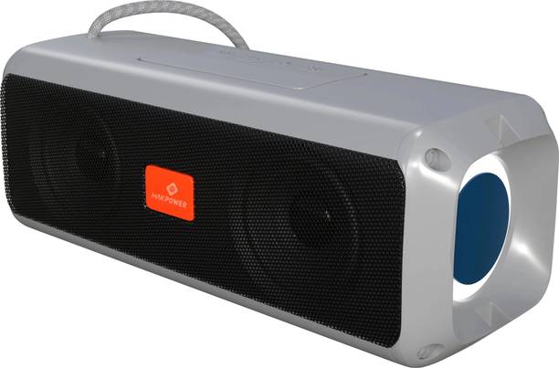 MAK POWER SP-360 Wireless BT Speaker, RGB Lights, Superior Sound Quality | 10H Playtime 20 W Bluetooth Home Audio Speaker