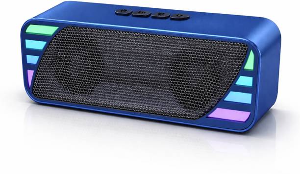 Npix Portable Wireless Speaker with Inbuilt-FM & Immersive Sound 12 W Bluetooth Home Audio Speaker