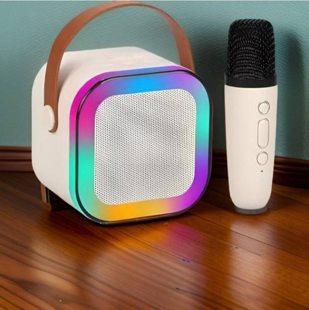 Raptor Karaoke Speaker K12: Party POP Wireless Bluetooth Speaker with Mic, RGB 692 10 W Bluetooth Home Audio Speaker