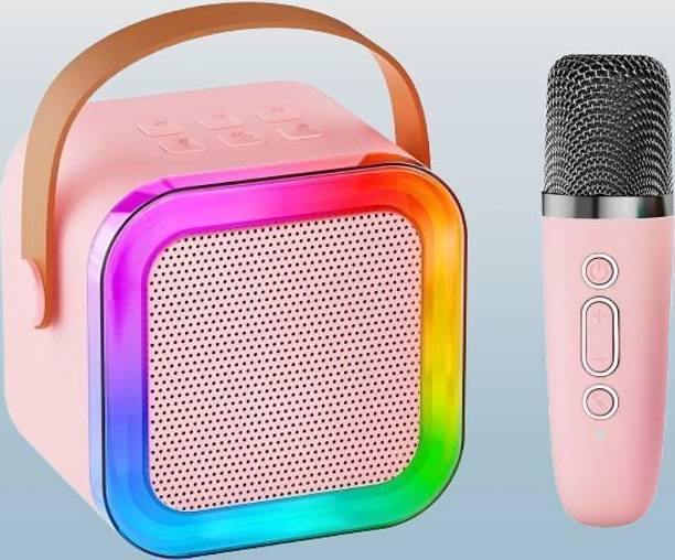 Wolcentra Mini Karaoke Speaker\ 6 Sound Effects |Pairing Long Battery Life Pack Of 1 5.6 W Bluetooth Home Audio Speaker