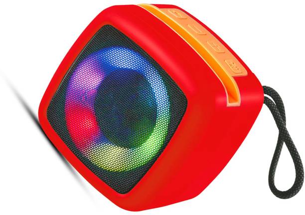 TX -FLO Newest Loud Stereo Sound Lights Portable Speakers RGB Multi-Colors Rhythm Lights 10 W Bluetooth Home Audio Speaker