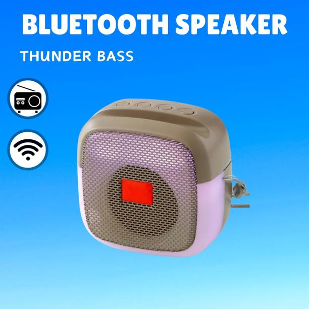 Clairbell M424 Bluetooth Speaker, Support USB,Micro SD,FM With Powerful Sound SpeakersJ471 5 W Bluetooth Home Audio Speaker