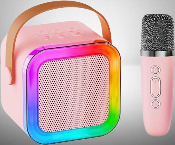 Chenna Portable Karaoke Speaker Bluetooth \ Wireless Mic Pack of 1 5.6 W Bluetooth Home Audio Speaker