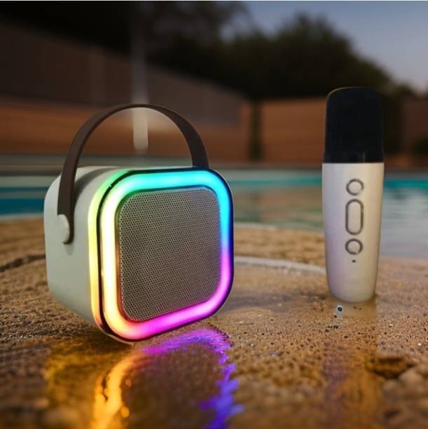 TOYTOT Home Karaoke Machine Set with Mic – Compact Bluetooth Party Speaker 5.6 W Bluetooth Home Audio Speaker