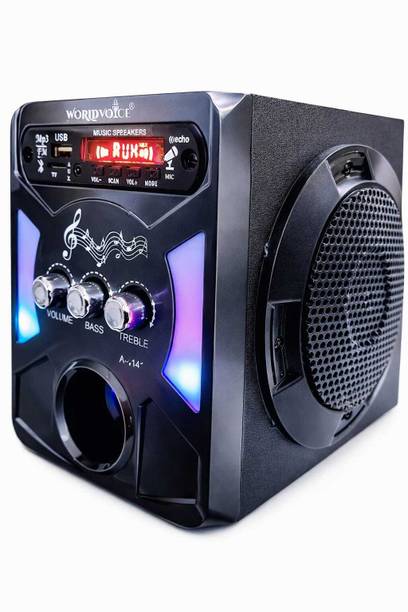 world voice Powerful Sound Series MINI Home Theater/ECHO MIC System BT/FM/MP3/USB/SDCard/AUX 160 W Bluetooth Home Audio Speaker