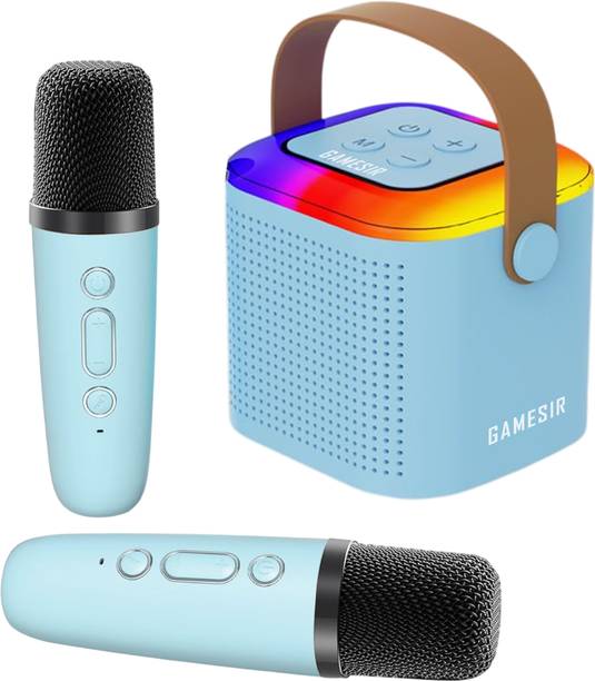 PunnkFunnk Mini Vocal Wireless Karaoke Speaker – Perfect for Parties & Events 10 W Bluetooth Home Audio Speaker
