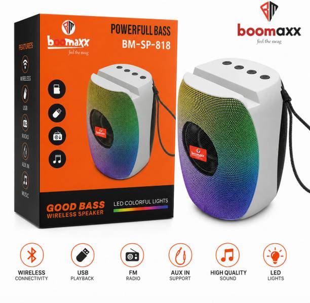 b oomaxx 786 4 W Bluetooth Home Audio Speaker