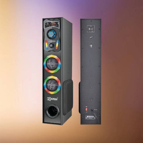 Zinitax Deep Bass Home Theater with Subwoofer 5.0 with 55W Premium Signature Sound, 2700 2700 W Bluetooth Home Audio Speaker