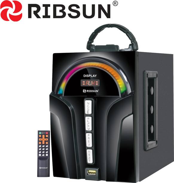 RIBSUN Nano Pro Multimedia Speaker System with Bluetooth 5.0, USB, FM Radio, AUX & LED 30 W Bluetooth Home Audio Speaker