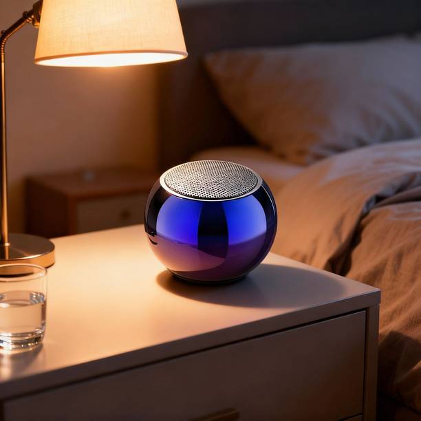 Pax Solutions Mini Wireless Bluetooth Speaker with Wireless Power Button Controlled 50 W Bluetooth Home Audio Speaker