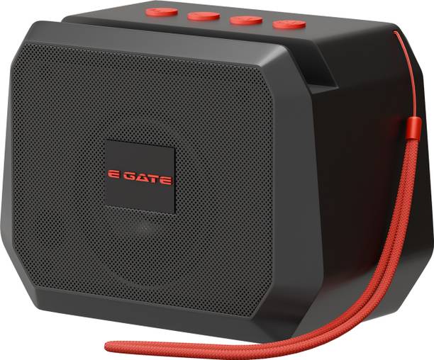 Egate Atom S24|8W|52mm Driver,BT 5.2|TWS Pairing, FM Radio, USB with Phone Stand 8 W Bluetooth Home Audio Speaker