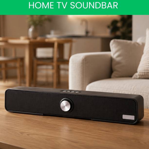 YAROH Bluetooth Speaker Soundbar with Volume Knob and Powerful Stereo Sound DZ231 20 W Bluetooth Home Theatre