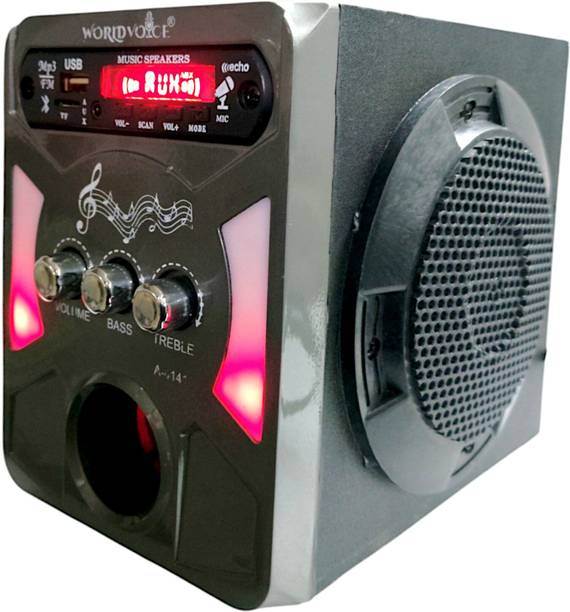 world voice GRY-4141 MINI Home Theatre with ECHO MIC SYSTEM Woofer BT/FM/MP3/USB/SD-Card/AUX 60 W Bluetooth Home Theatre