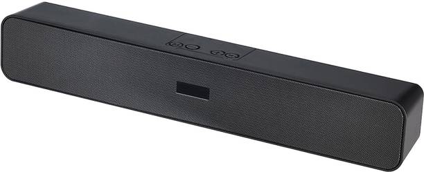 RZW 10W Bluetooth Sound Bar, 2200 Mah Battery, 2.0 Channel with 52Mm Drivers 10 W Bluetooth Home Theatre