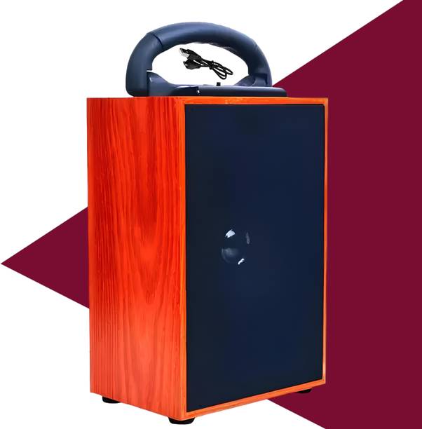BVEXO BassBurst 10W: Wooden Speaker with Long Battery Life & Clear Sound 10 W Bluetooth Home Theatre