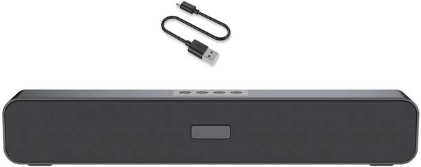 ZSIV 16 Watts Output Sound Bar with Bluetooth 5.3/AUX Input/TF Card 16 W Bluetooth Soundbar