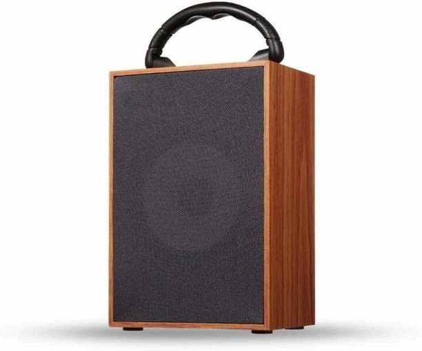 Bxeno Super Party Bluetooth Wooden Portable Splash-Proof Speaker 5 W Home Theatre 5 W Bluetooth Home Theatre