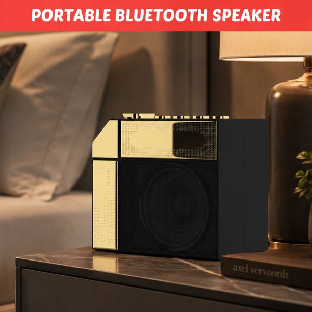 GUGGU Bluetooth Speaker Portable with 6H Playtime and FM Radio CC98 20 W Bluetooth Home Theatre