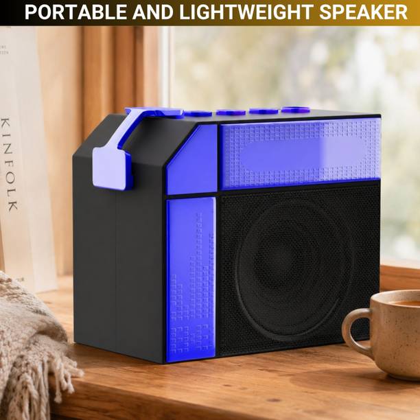 GUGGU Bluetooth Speaker Portable with 6H Playtime and FM Radio CV459 20 W Bluetooth Home Theatre