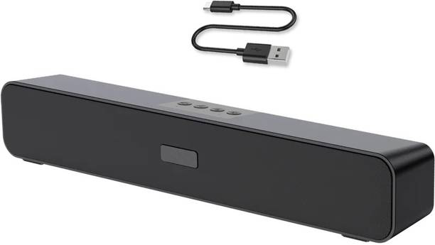 MSNR Bluetooth Soundbar Speaker 16W Bass Boosted RMS Output/BT5.1/USB/TF Card 16 W Bluetooth Home Theatre