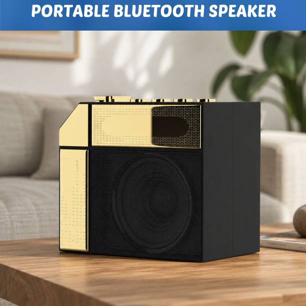GUGGU Bluetooth Speaker Portable with 6H Playtime and FM Radio CB330 20 W Bluetooth Home Theatre