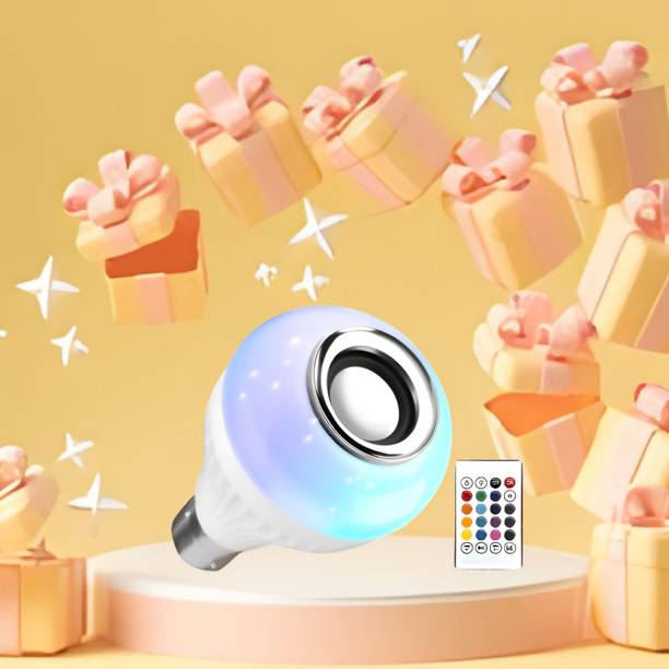 GUGGU Bluetooth Music Bulb Speaker With Remote Control Change Disco light for HomeR156 Smart Bulb