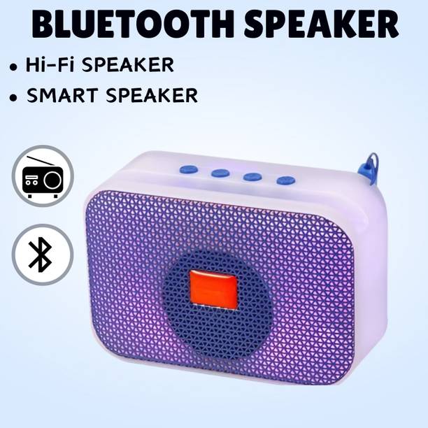 Echomate M412 Bluetooth Speaker With Deep Sound & Unique Style Support USB/FM/SD CardN144 5 W Bluetooth Speaker