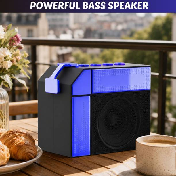 GUGGU Bluetooth Speaker Portable with 6H Playtime and FM Radio CV414 20 W Bluetooth Home Theatre