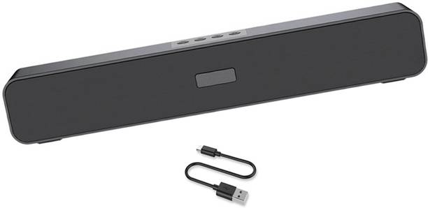 TX -FLO New Bass Bluetooth 5.0 Soundbar for Phone/TV/Laptop, Aux/TF Card/USB 16 W Bluetooth Gaming Speaker