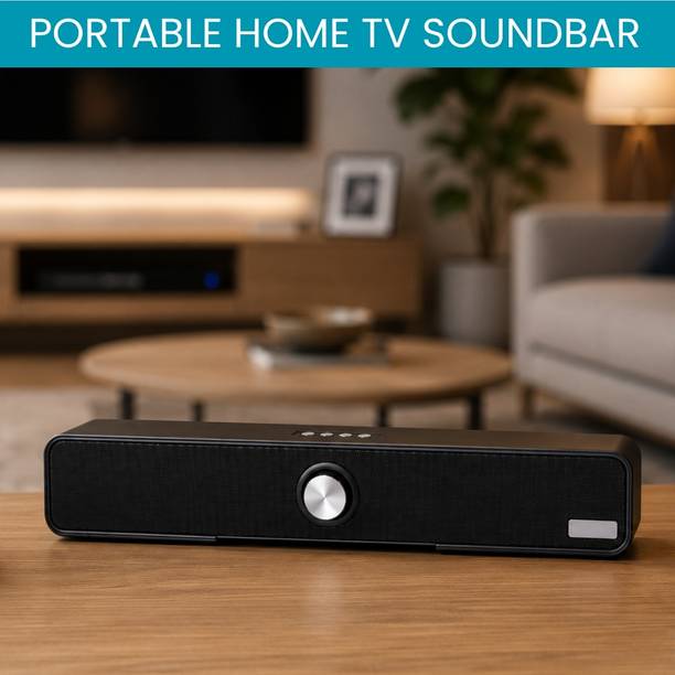 YAROH Bluetooth Speaker Soundbar with Volume Knob and Powerful Stereo Sound AX317 20 W Bluetooth Home Theatre