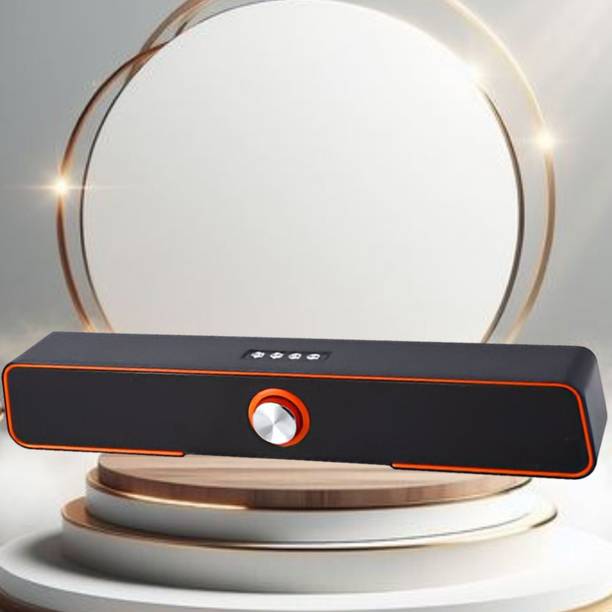 Clairbell Bluetooth Soundbar Speaker with Immersive 3D Surround Sound & 2400mAh BatteyB73 10 W Bluetooth Home Theatre