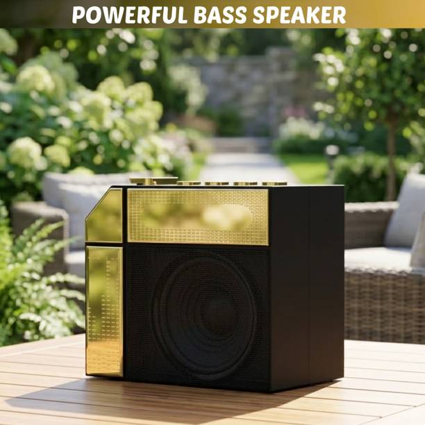 GUGGU Bluetooth Speaker Portable with 6H Playtime and FM Radio CV479 20 W Bluetooth Home Theatre
