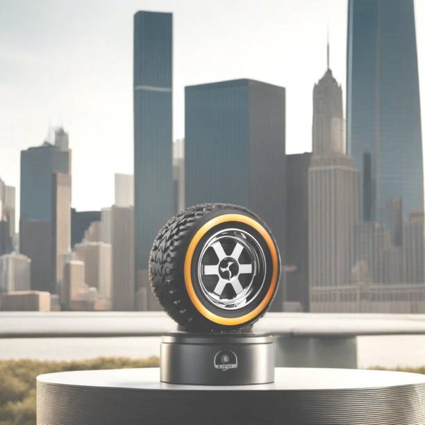 GUGGU Tyre (Speakers) Wave Dynamic Sound (Bluetooth Speaker) with Subwoofer FD130 12 W Bluetooth Home Theatre